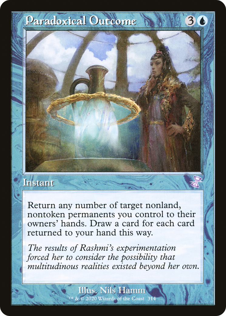 Paradoxical Outcome (TSR-314) [Time Spiral Remastered] MTG Single Wizards of the Coast
