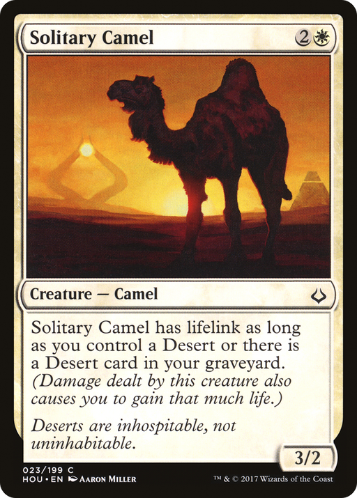 Solitary Camel (HOU-023) [Hour of Devastation] MTG Single Wizards of the Coast