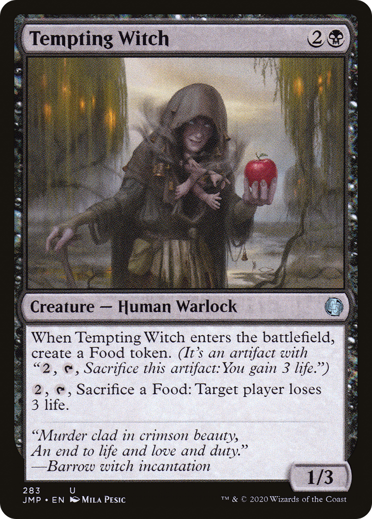 Tempting Witch (JMP-283) [Jumpstart] MTG Single Wizards of the Coast