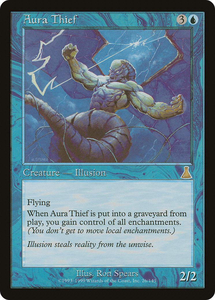 Aura Thief (UDS-026) [Urza's Destiny] MTG Single Wizards of the Coast