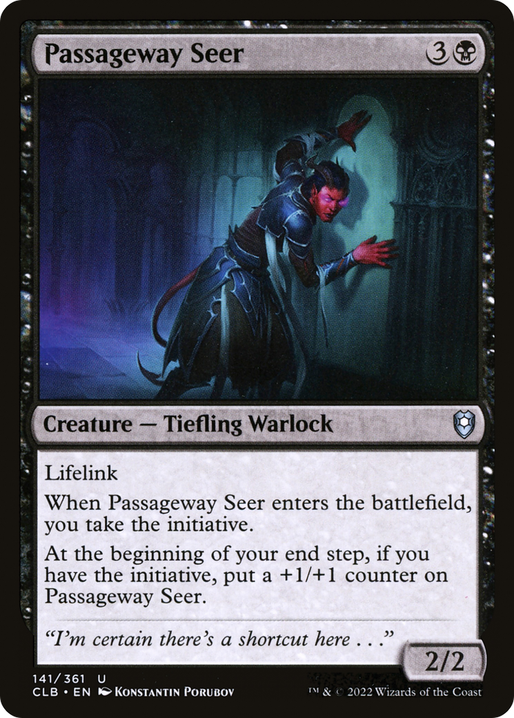 Passageway Seer (CLB-141) [Commander Legends: Battle for Baldur's Gate] MTG Single Wizards of the Coast