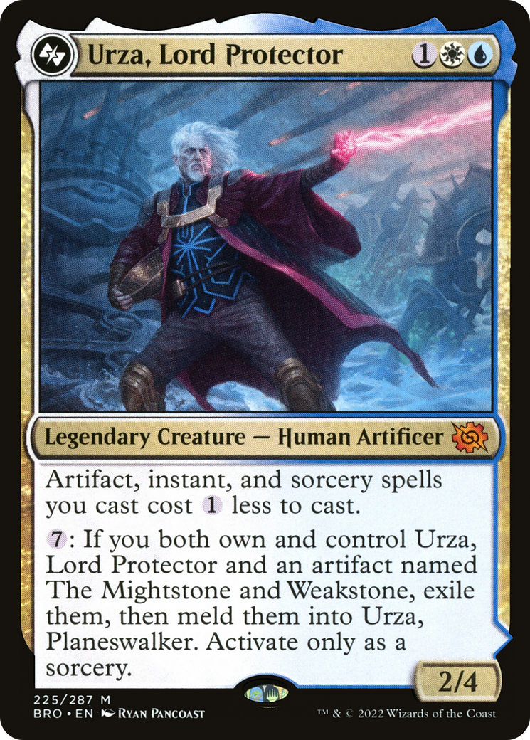 Urza, Lord Protector (BRO-225) [The Brothers' War] Foil MTG Single Wizards of the Coast