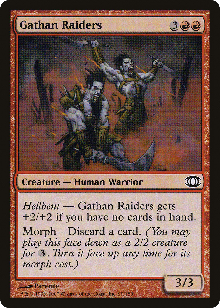 Gathan Raiders (FUT-099) [Future Sight] MTG Single Wizards of the Coast