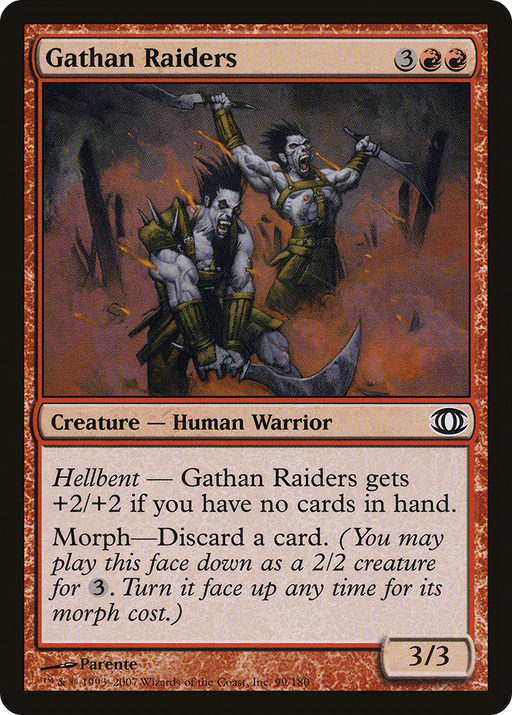 Gathan Raiders (FUT-099) [Future Sight] MTG Single Wizards of the Coast