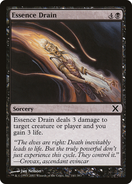 Essence Drain (10E-141) [Tenth Edition] MTG Single Wizards of the Coast