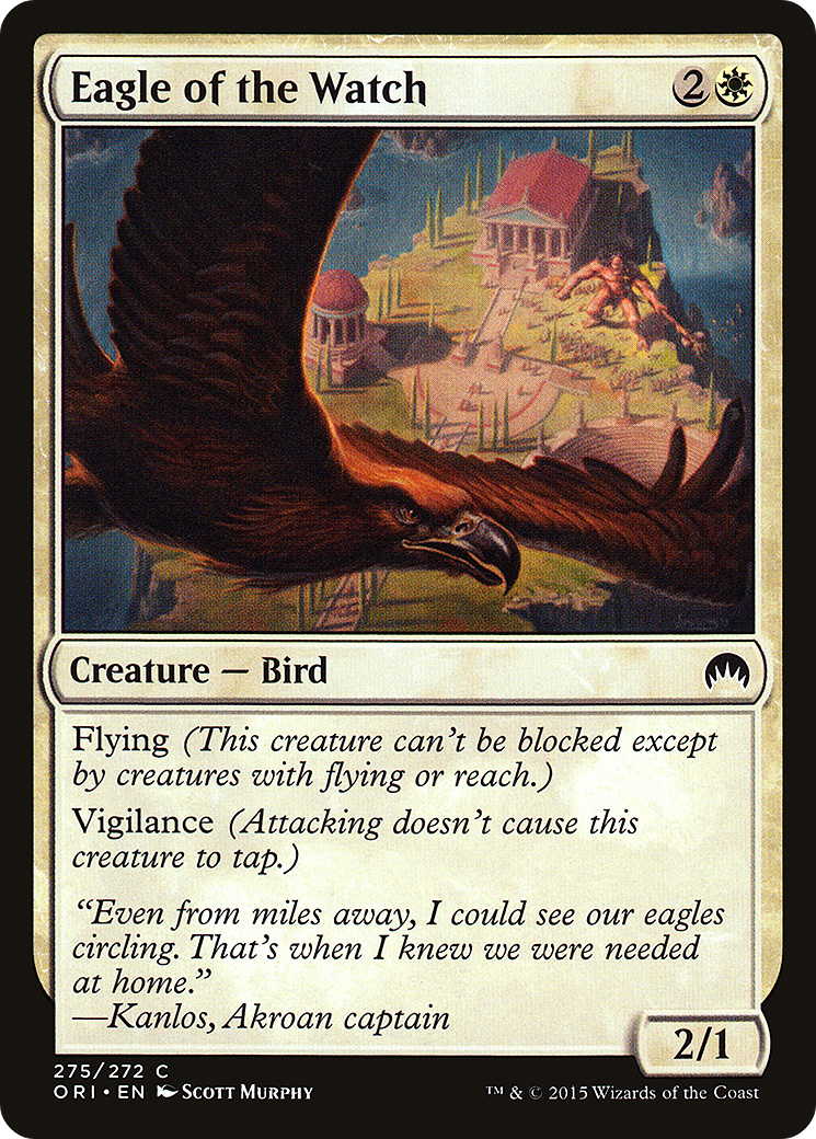 Eagle of the Watch (ORI-275) [Magic Origins] MTG Single Wizards of the Coast