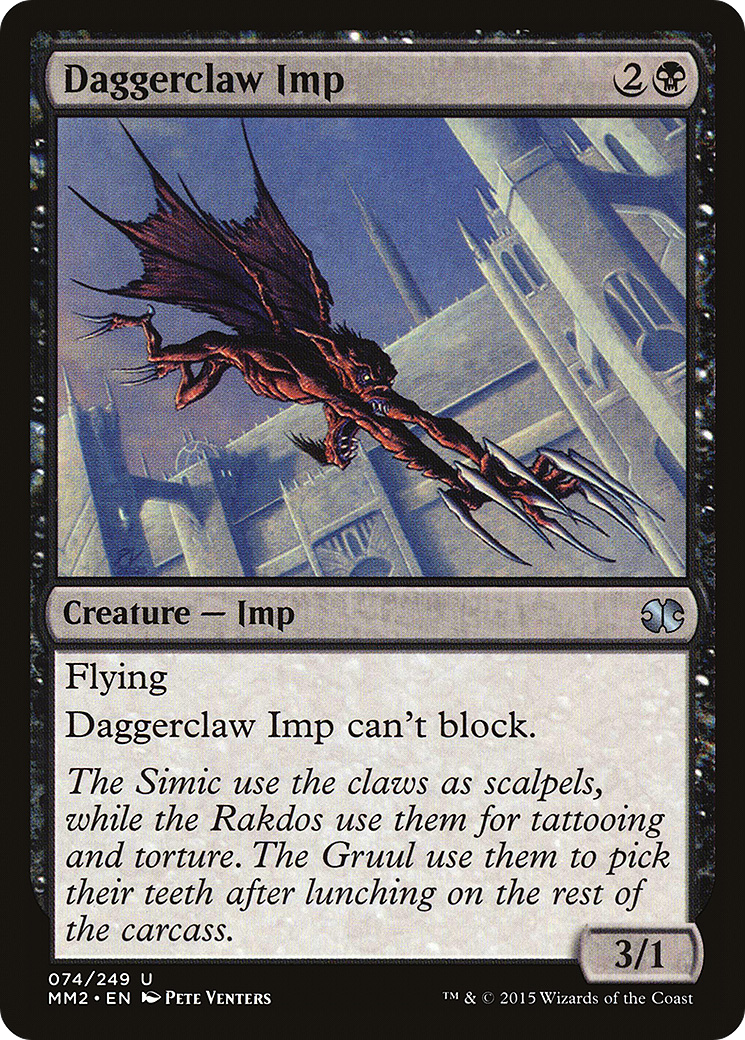 Daggerclaw Imp (MM2-074) [Modern Masters 2015] Foil MTG Single Wizards of the Coast