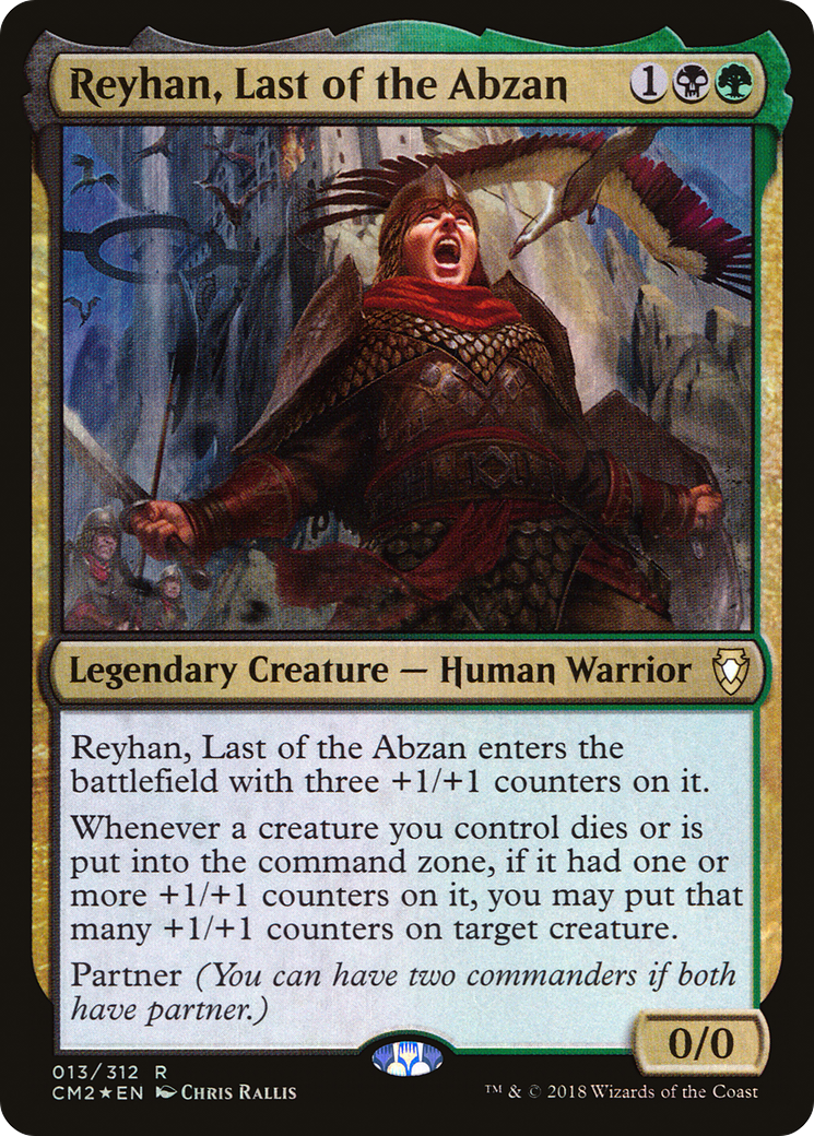 Reyhan, Last of the Abzan (CM2-013) [Commander Anthology Volume II] Foil MTG Single Wizards of the Coast