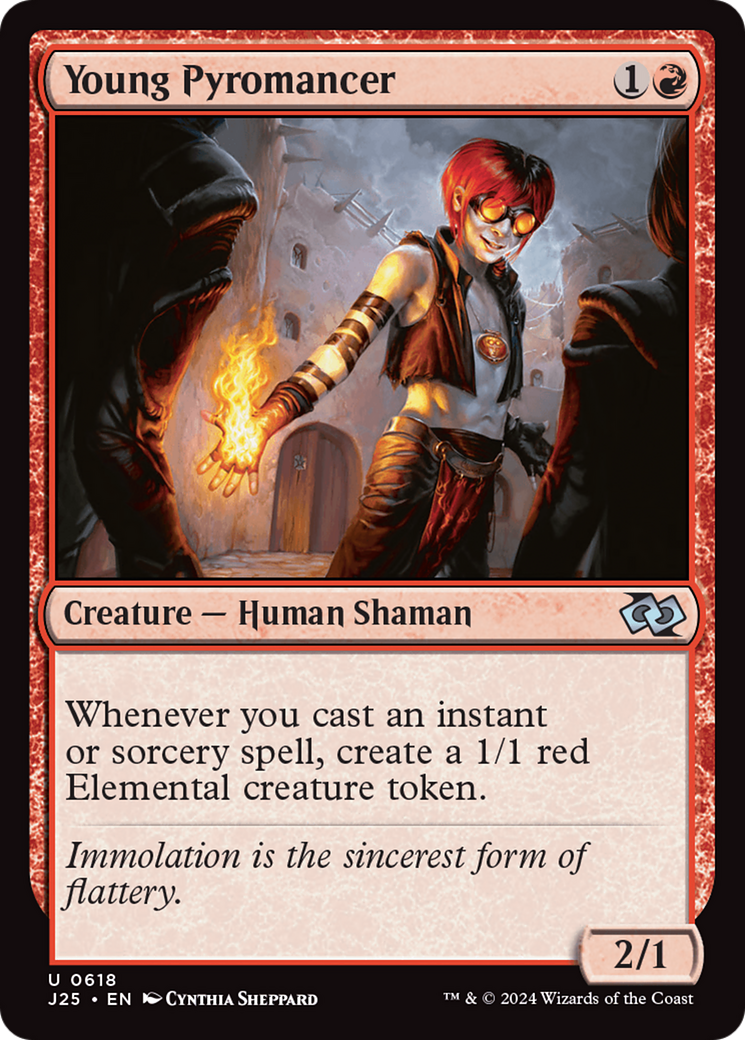 Young Pyromancer (J25-618) [Foundations Jumpstart] MTG Single Wizards of the Coast