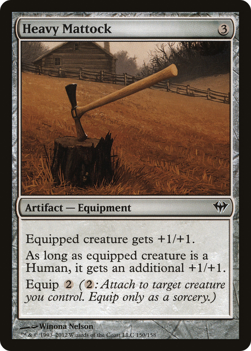Heavy Mattock (DKA-150) [Dark Ascension] MTG Single Wizards of the Coast