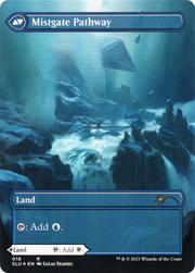 Hengegate Pathway (SLU-018) [Secret Lair] Ultimate Edition (Showcase) (Borderless) Foil MTG Single Wizards of the Coast