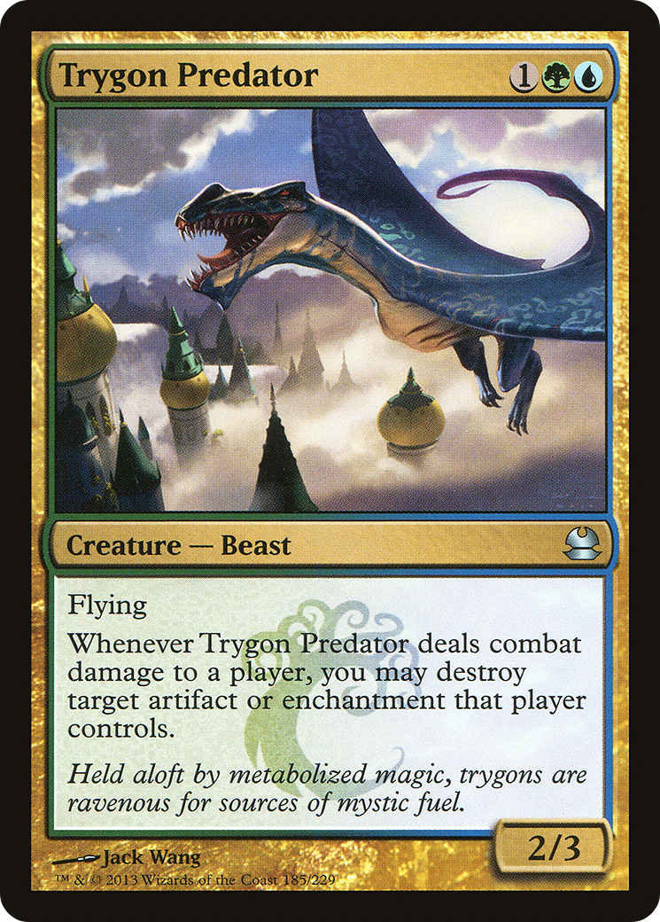 Trygon Predator (MMA-185) [Modern Masters] Foil MTG Single Modern Masters