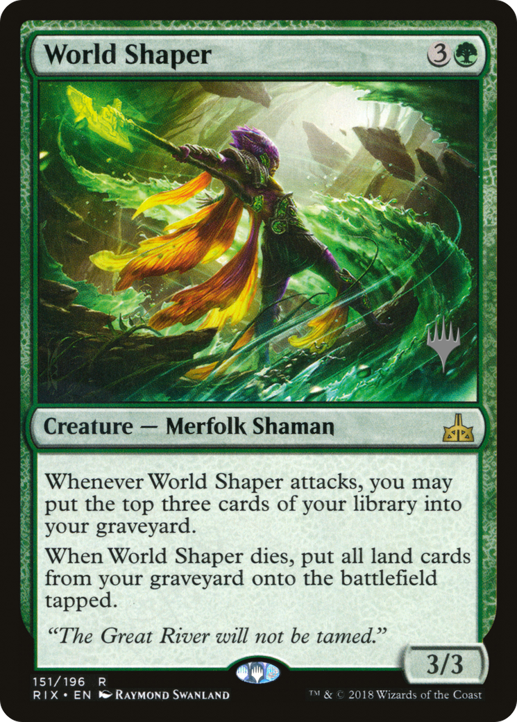 World Shaper (PPM20-151) [Rivals of Ixalan Promos] MTG Single Wizards of the Coast