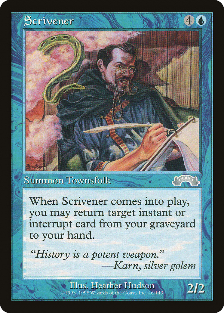 Scrivener (EXO-046) [Exodus] MTG Single Wizards of the Coast