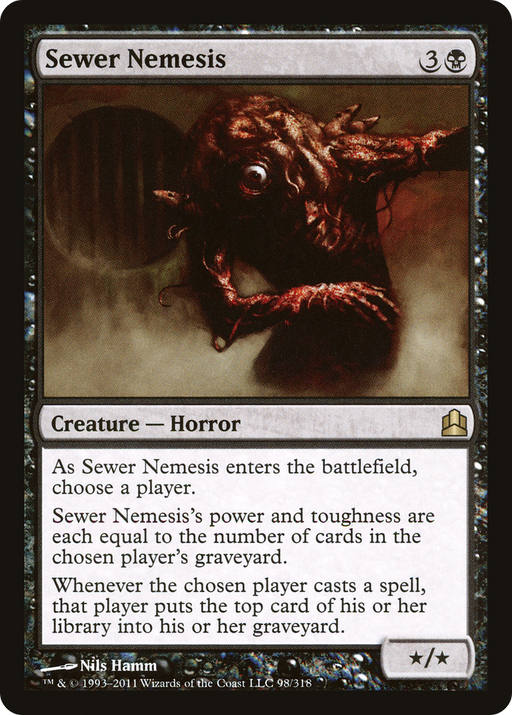 Sewer Nemesis (CMD-098) [Commander 2011] MTG Single Wizards of the Coast
