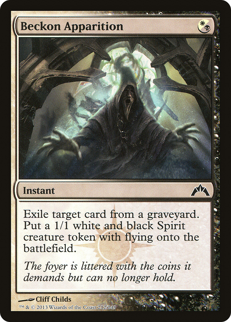 Beckon Apparition (GTC-212) [Gatecrash] MTG Single Wizards of the Coast