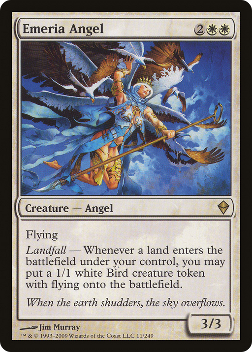 Emeria Angel (ZEN-011) [Zendikar] MTG Single Wizards of the Coast