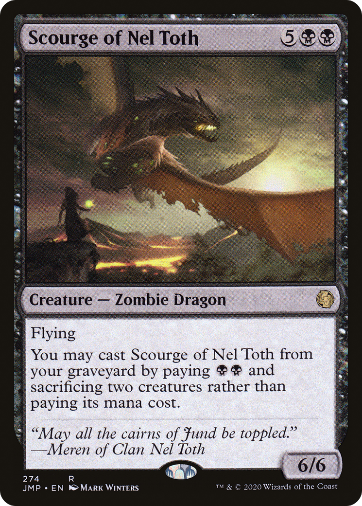 Scourge of Nel Toth (JMP-274) [Jumpstart] MTG Single Wizards of the Coast