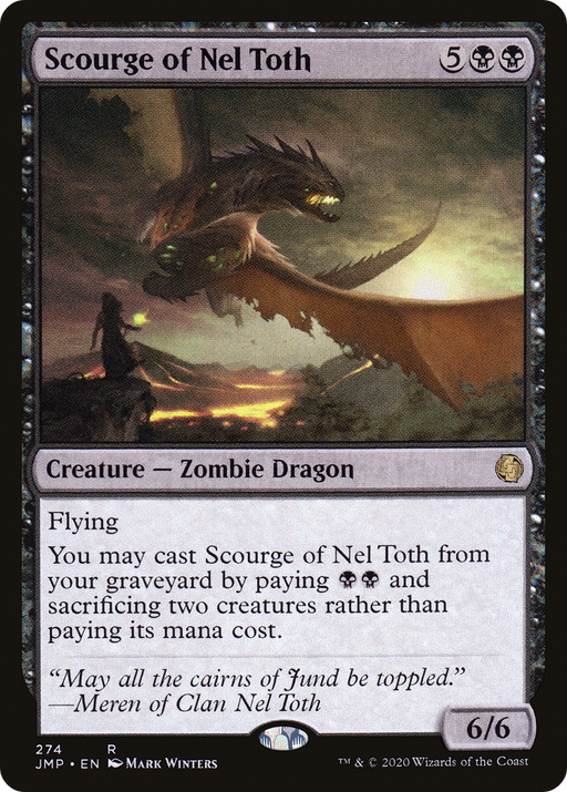 Scourge of Nel Toth (JMP-274) [Jumpstart] MTG Single Wizards of the Coast