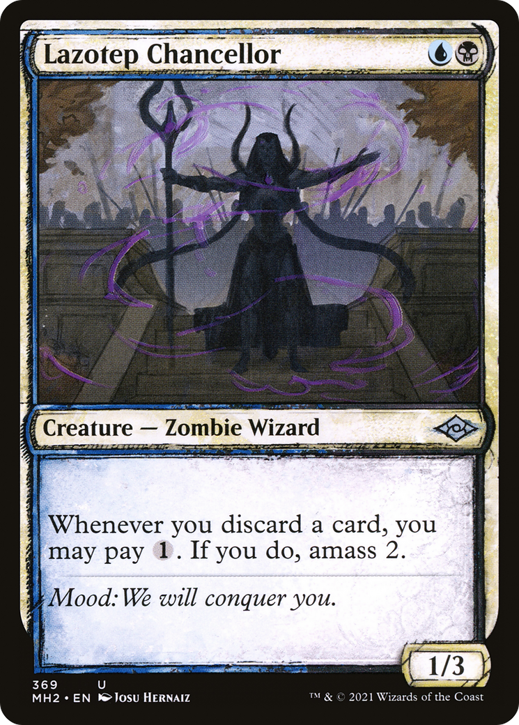 Lazotep Chancellor (MH2-369) [Modern Horizons 2] (Showcase) MTG Single Modern Horizons 2