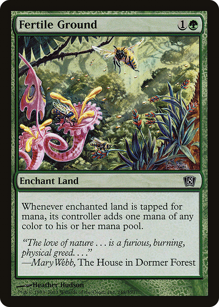 Fertile Ground (8ED-248) [8th Edition] MTG Single Wizards of the Coast