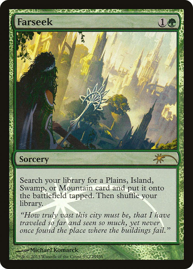 Farseek (FNM-003) [Misc] Friday Night Magic 2013 Foil MTG Single Wizards of the Coast