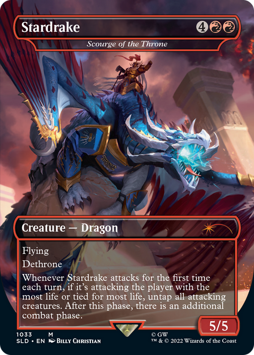Stardrake - Scourge of the Throne (SLD-1033) [Secret Lair] Drop (Borderless) MTG Single Wizards of the Coast