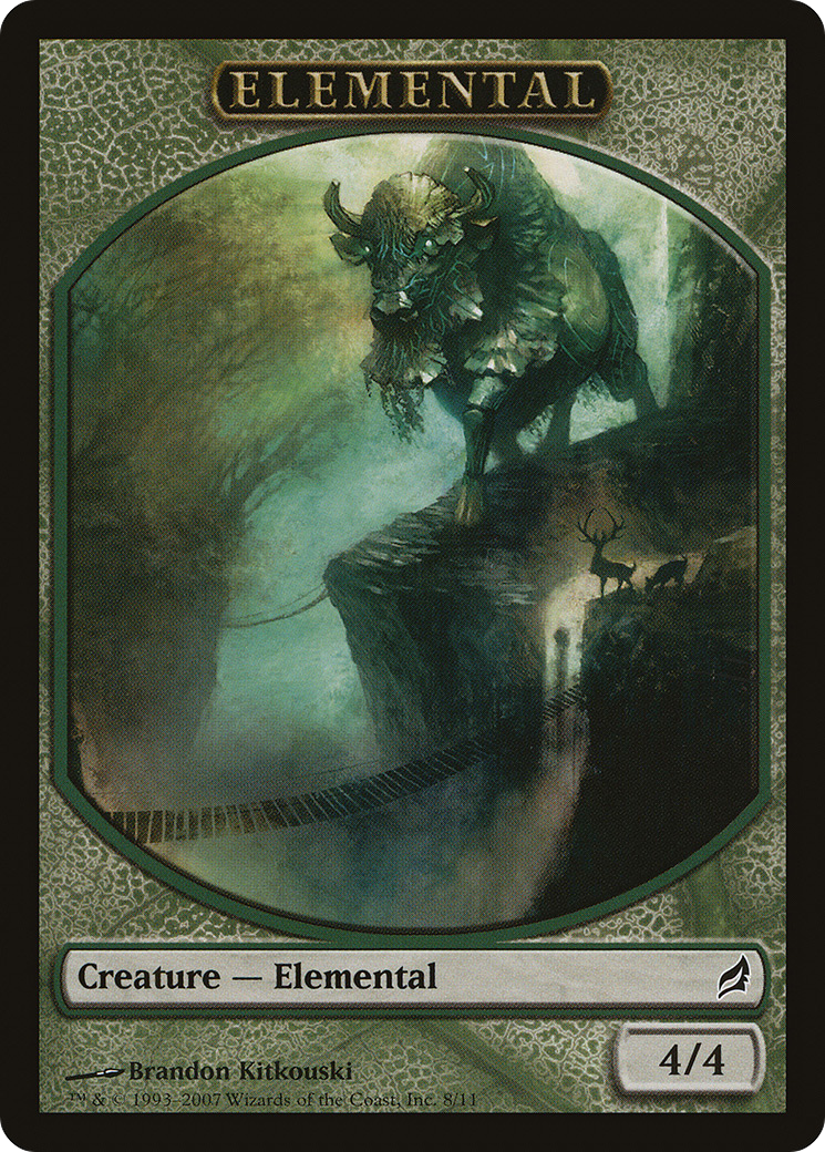 Elemental Token (8) (LRW-008) [Tokens] Lorwyn Tokens MTG Single Wizards of the Coast