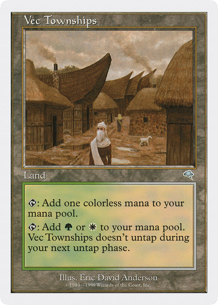 Vec Townships (BRB-093) [Misc] Battle Royale Box Set MTG Single Wizards of the Coast