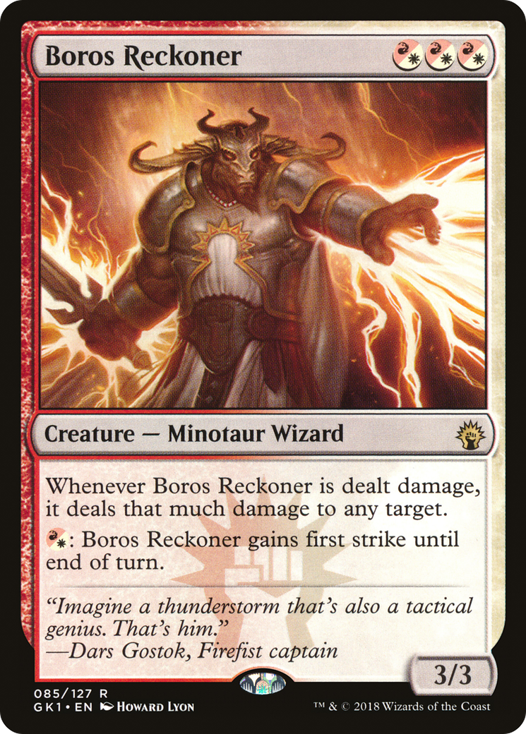 Boros Reckoner (GR1-085) [Misc] GRN Guild Kit MTG Single Wizards of the Coast