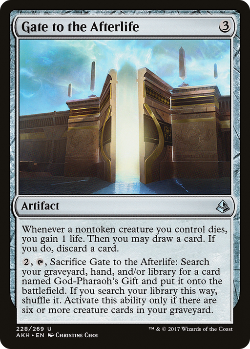 Gate to the Afterlife (AKH-228) [Amonkhet] Foil MTG Single Wizards of the Coast