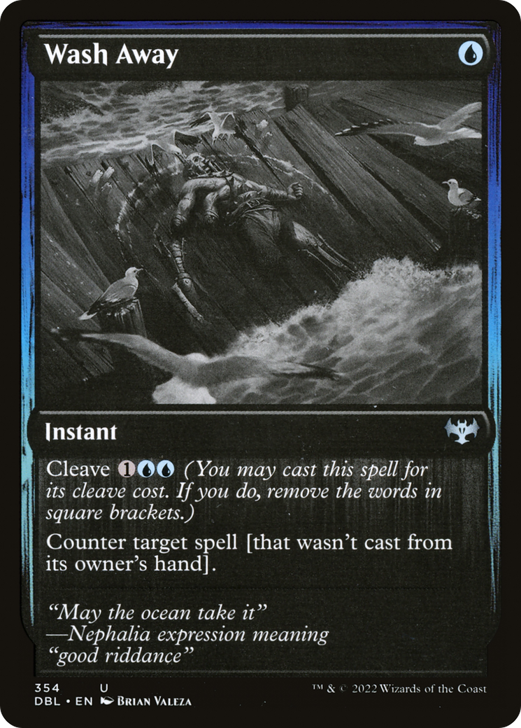 Wash Away (DBL-354) [Innistrad: Double Feature] MTG Single Wizards of the Coast