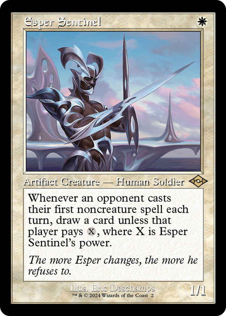 Esper Sentinel (MH2-002) [Modern Horizons 2 Timeshifts] MTG Single Wizards of the Coast