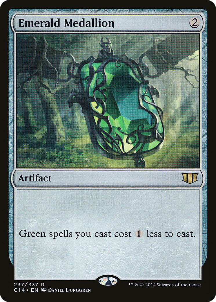 Emerald Medallion (C14-237) [Commander 2014] MTG Single Wizards of the Coast