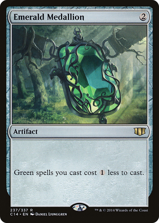 Emerald Medallion (C14-237) [Commander 2014] MTG Single Wizards of the Coast