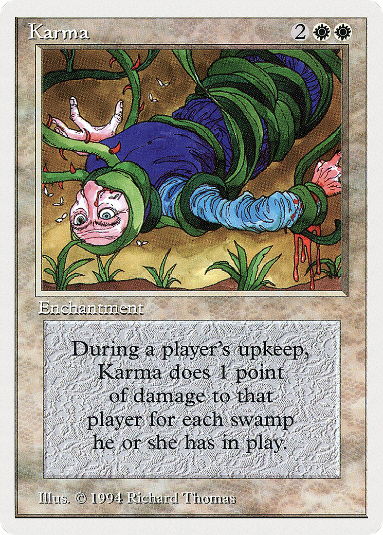 Karma (SUM-026) [Misc] Summer Magic / Edgar MTG Single Wizards of the Coast
