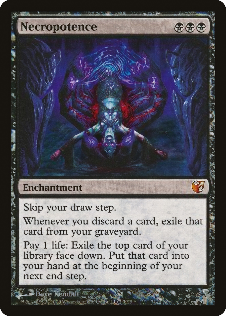 Necropotence (V09-) [Misc] From the Vault: Exiled Foil MTG Single Wizards of the Coast