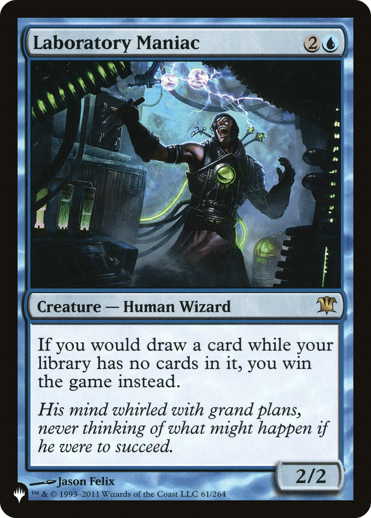 Laboratory Maniac (LIST-ISD-61) [Mystery Booster] The List MTG Single Wizards of the Coast