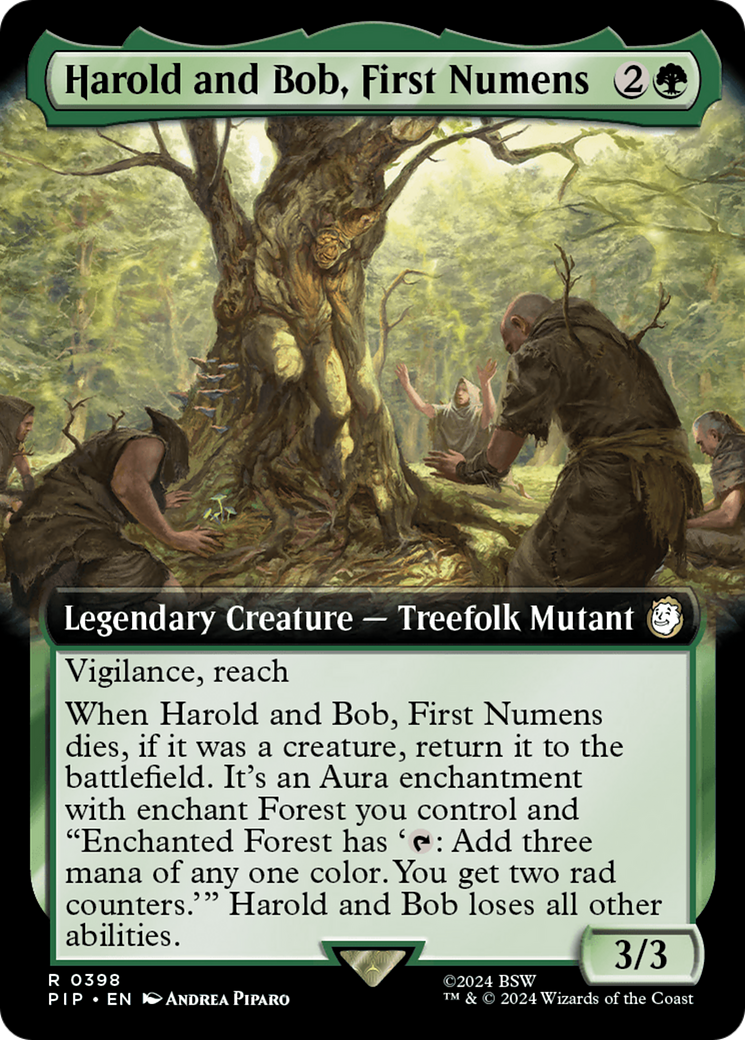 Harold and Bob, First Numens (PIP-398) [Fallout] (Extended Art) MTG Single Wizards of the Coast