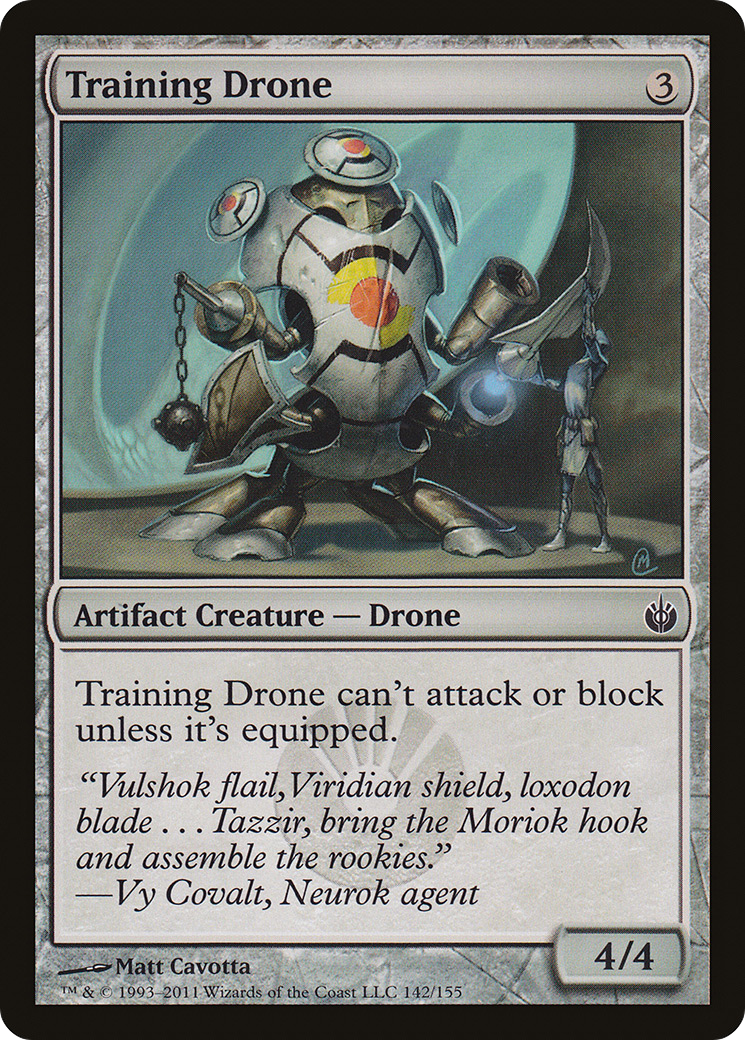 Training Drone (MBS-142) [Mirrodin Besieged] MTG Single Wizards of the Coast