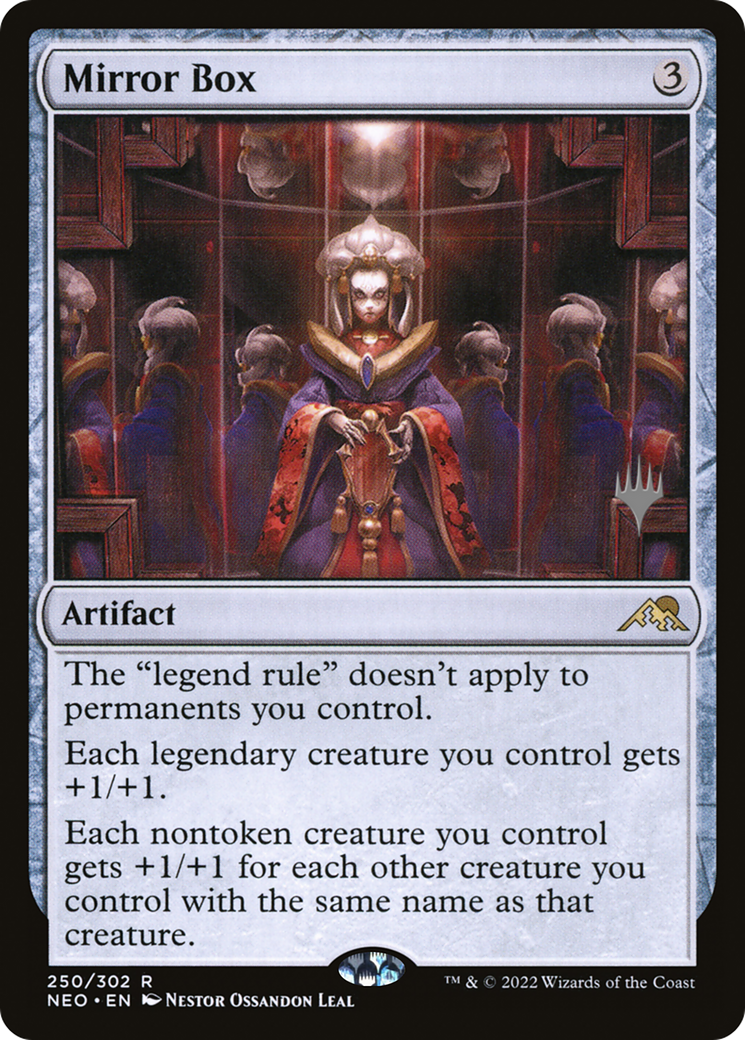 Mirror Box (PPNEO-250) [Kamigawa: Neon Dynasty Promos] MTG Single Wizards of the Coast