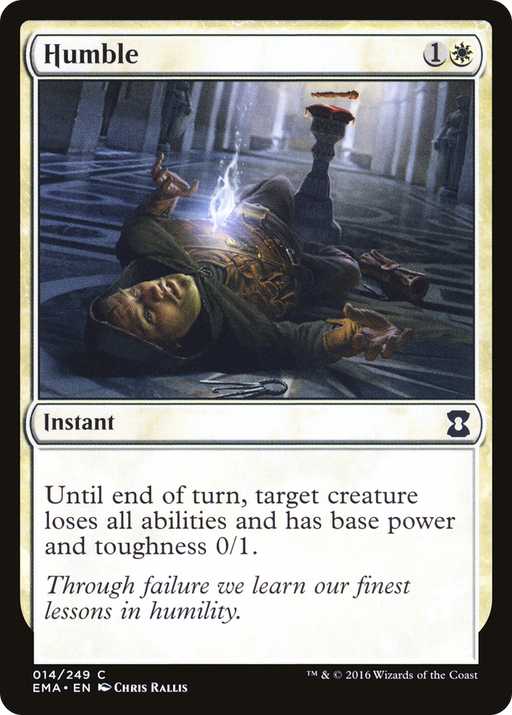 Humble (EMA-014) [Eternal Masters] MTG Single Wizards of the Coast