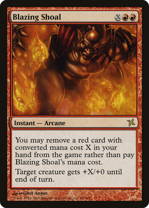 Blazing Shoal (BOK-096) [Betrayers of Kamigawa] MTG Single Wizards of the Coast