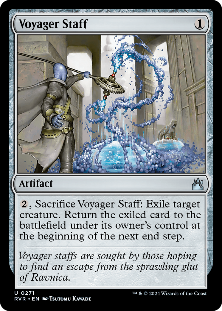 Voyager Staff (RVR-271) [Ravnica Remastered] MTG Single Wizards of the Coast