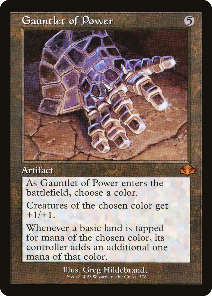 Gauntlet of Power (DMR-378) [Dominaria Remastered] MTG Single Wizards of the Coast