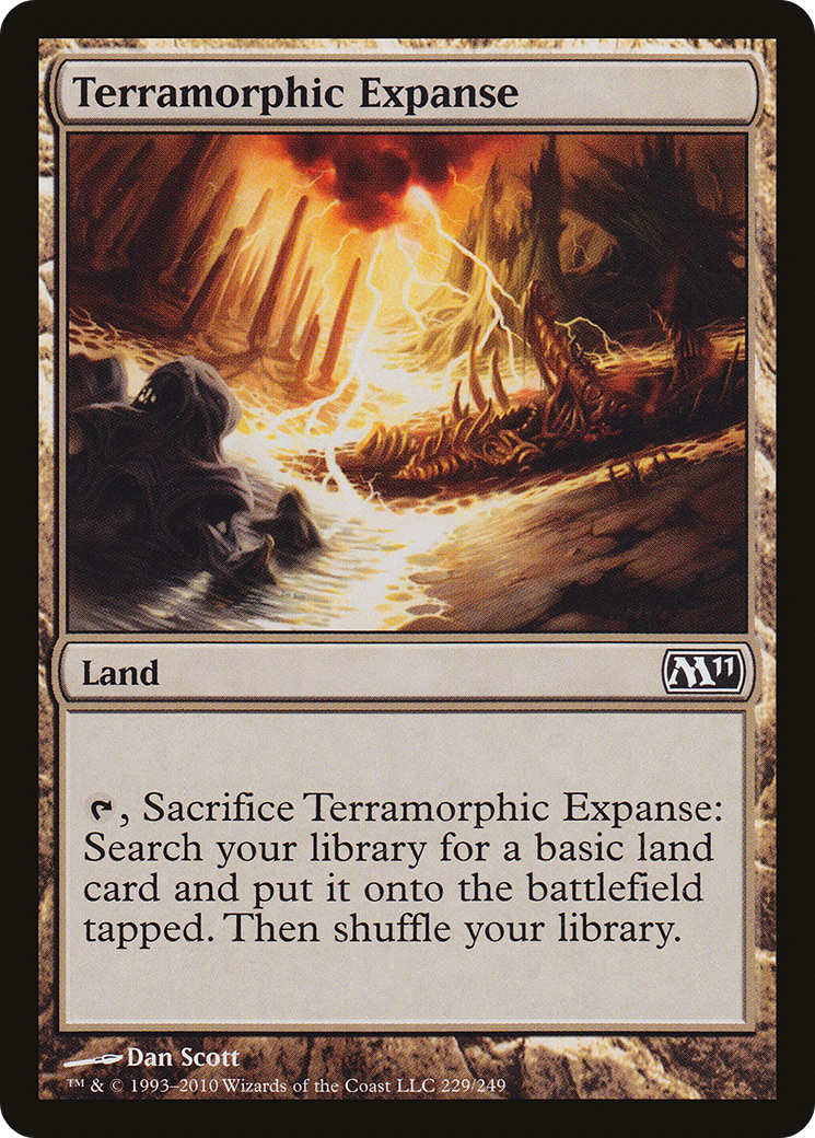 Terramorphic Expanse (M11-229) [Magic 2011] MTG Single Wizards of the Coast