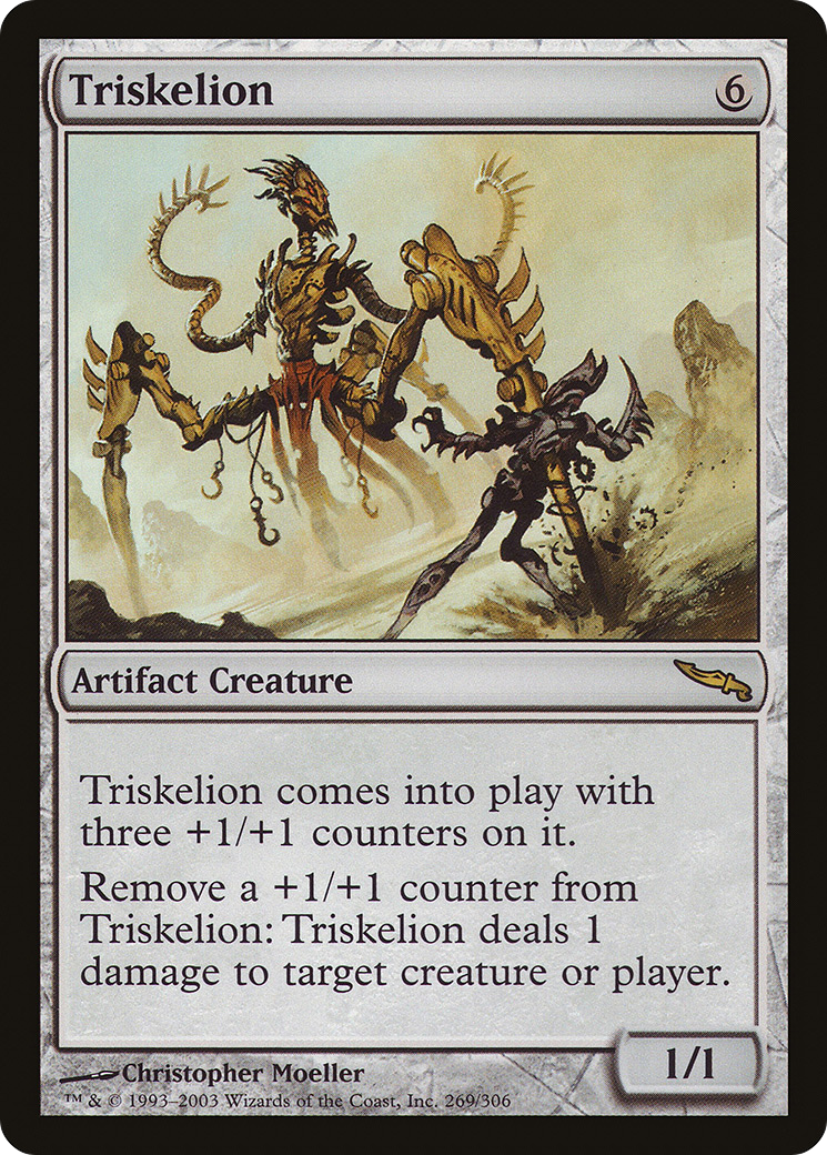 Triskelion (MRD-269) [Mirrodin] Foil MTG Single Wizards of the Coast