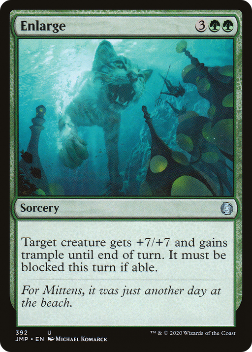 Enlarge (JMP-392) [Jumpstart] MTG Single Wizards of the Coast