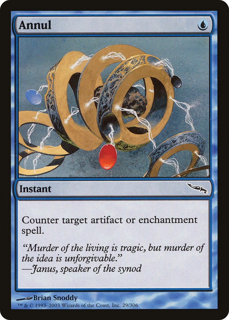 Annul (MRD-029) [Mirrodin] Foil MTG Single Wizards of the Coast