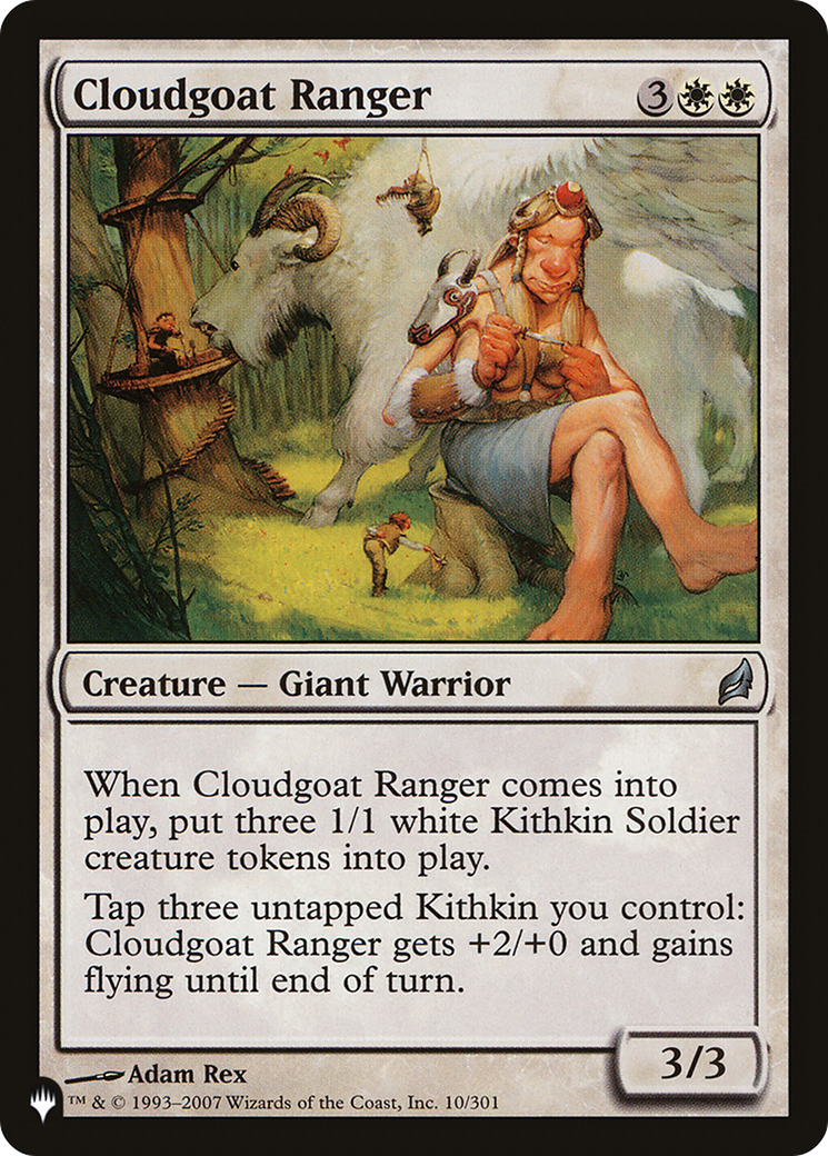 Cloudgoat Ranger (LIST-LRW-10) [Mystery Booster] The List MTG Single Wizards of the Coast